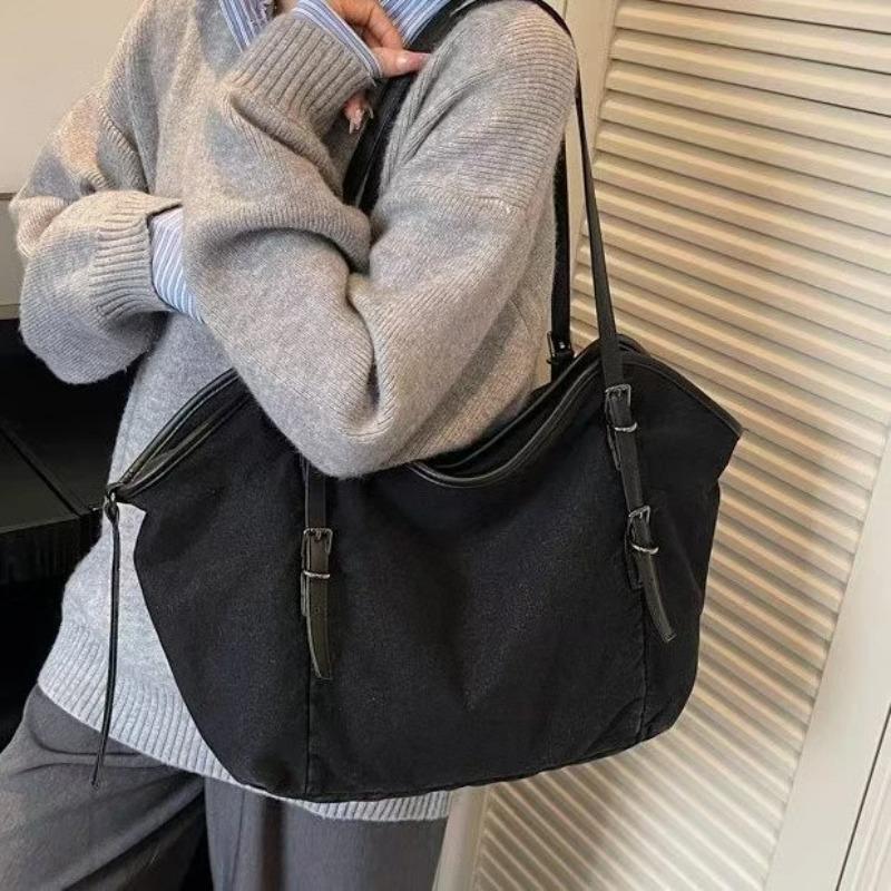 Vintage Denim Tote Bag, Retro Large Capacity Shoulder Bag, Women s Casual Handbag & Shopping Bag Women Handbags чёрный