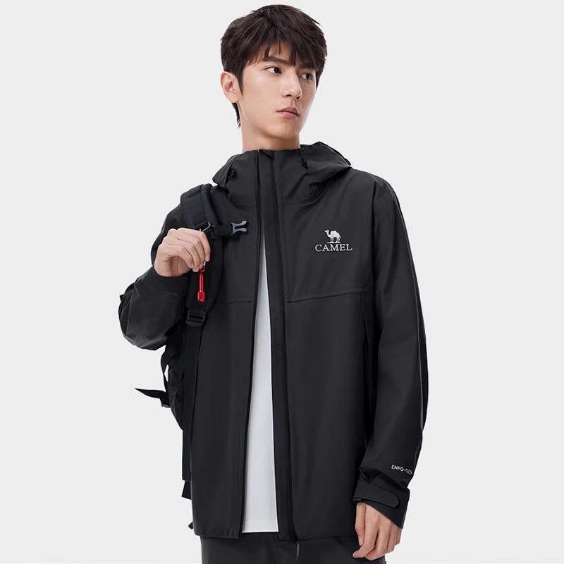 CAMEL Men's UPF50+ Single-Layer Windbreaker Jacket