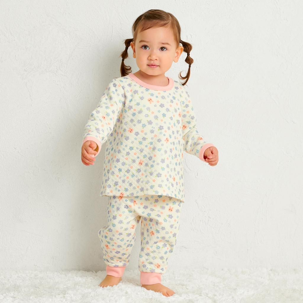 HOT Pajamas Boys Girls Baby Clothing Ivory 110cm [MIKIHOUSE BISCUITS] Children's 70-7338-143