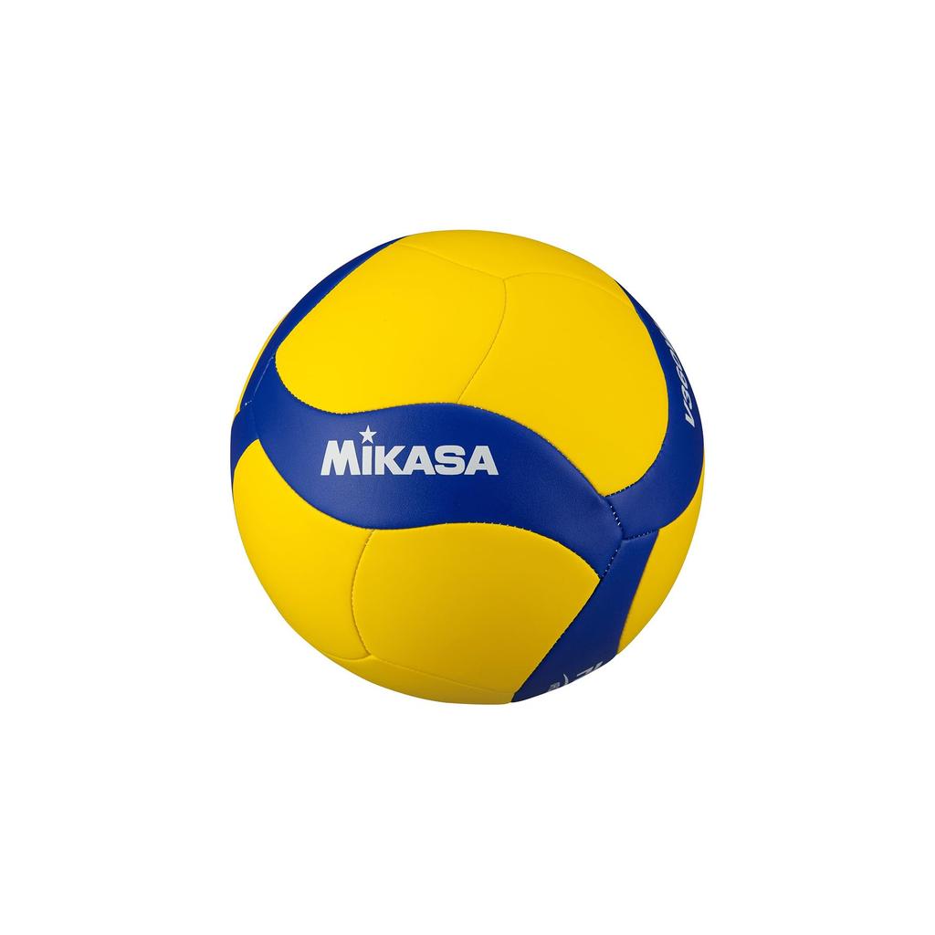 MIKASA Size V360W High and Adult Recommended Internal Pressure Volleyball, Recreational/Leisure Use, 5, (For School, College, Use), Yellow/Blue,
