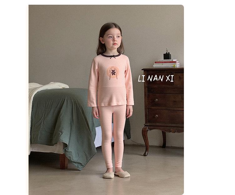 88273 Kids' Wool Lycra Autumn/Winter Pajama Set 2025 - Boys' Long Sleeve Homewear