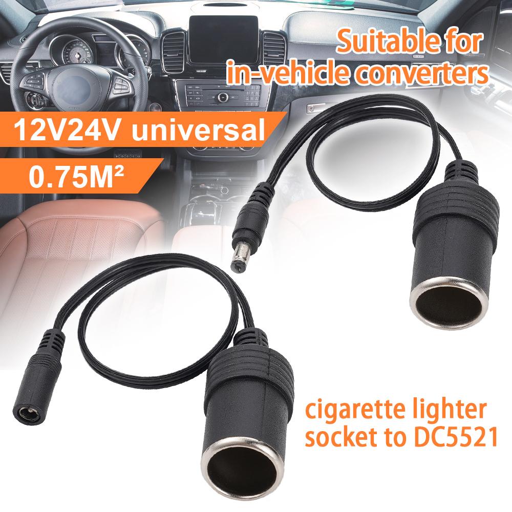 12/24V 20A Car Cigar Lighter Socket Splitter Plug Universal Connector Fast Charge Power Universal Adapter On Off Switch
