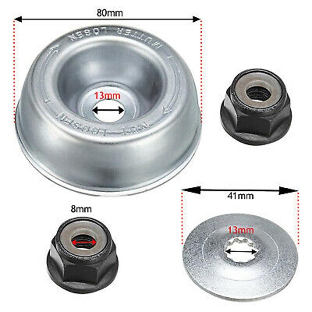 4pc Metal Blade Fixing Kit for FS65 FS74 FS76 For FS80 Brushcutter