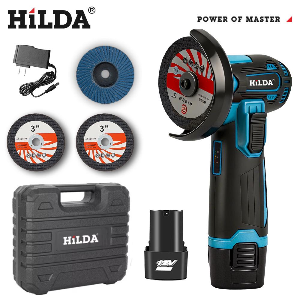 Rechargeable 3-Inch Mini Angle Grinder & Polisher
