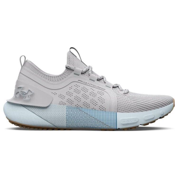Under Armour Dámské tenisky HOVR Phantom 3 SE Halo Grey Halogen Blue Harbour-Blue 3026647-102