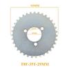 T8F Chain Rear Sprocket 35 44 54 64 74 Tooth 35T 44T 54T 64T 74T Mini Moto ATV Quad Dirt Pit Pocket Bike Cross 47cc 49cc Parts