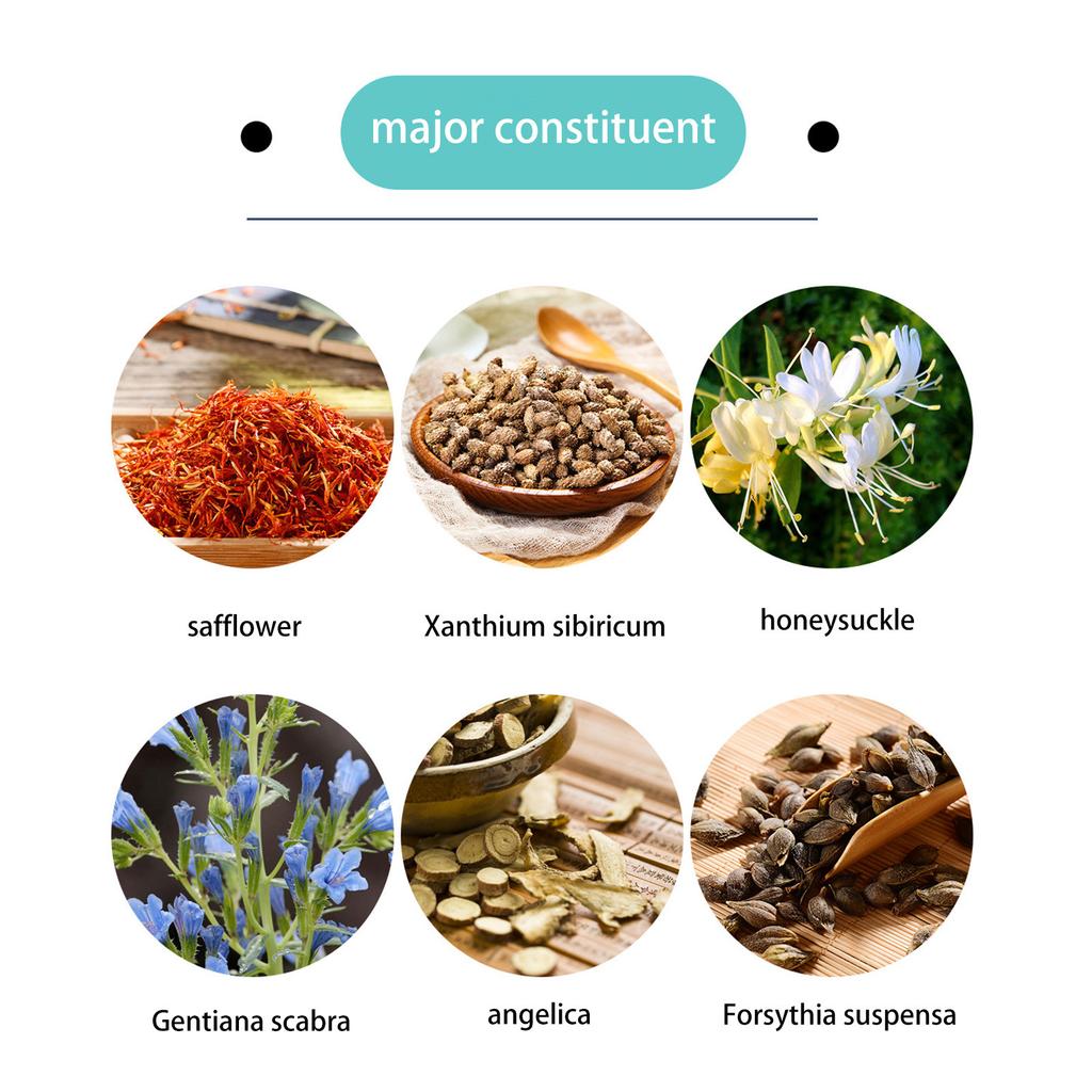 Tinnitusavlastning for øresus, 12 STK Tinnitusplaster for ringing i ørene, naturlige urteingredienser, forbedrer hørselen og lindrer ubehag