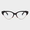 The Classic Z1017 C4 Havana Acetate Horn-Rimmed Glasses