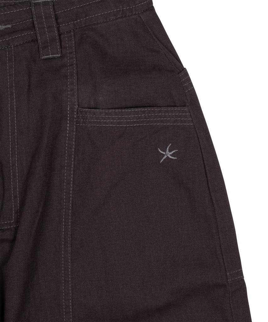 THE COLDEST MOMENT Tcm Stitch Cargo Pants (Dark Purple)