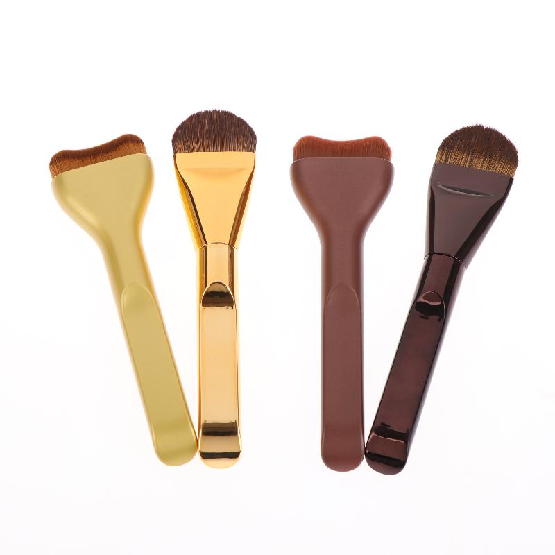 1/2 Stück Foundation Make-up Pinsel Set Ultra Dünner Top Maskenpinsel Für Flüssige Creme Kosmetik Verblenden Beauty Werkzeug Premium Geschenk