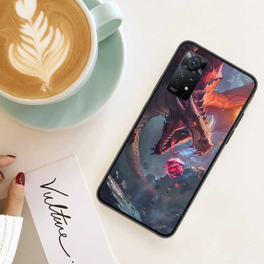 Game D-Dungeons D-Dragons D-DND Phone Case For Redmi 14C 12 12C Note 14S 13 14 Pro Plus K80 Pro 10 10A 10C 9 9A 9C 9T 8 8A TPU C