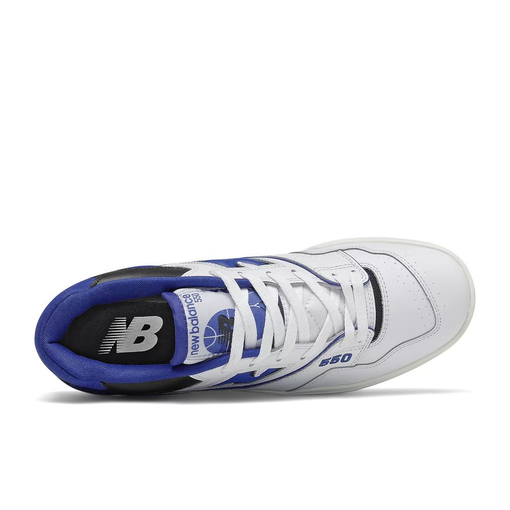 Sneakers New Balance Blanc / Bleu Version BB550