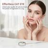Black Hole Cat Eye Nail Magnet – Hollow Ring Design for Magnetic Gel Polish, Creates 3D Suction Effect, Manicure Tool for Cat Ey