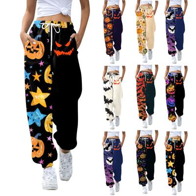 Lässige Mode für Damen mit Halloween-Print
