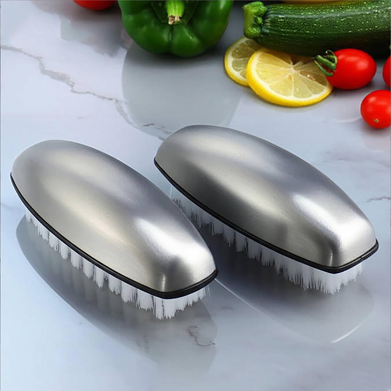 

Food Cleaning Brush Kitchen Washing, Vegetables, Potatoes, Crayfish And Crabs Nylon Brush Multifunctional Brush One Size