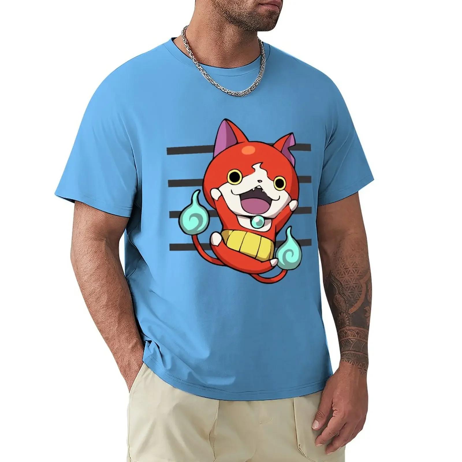 Yokai Watch  Jibanyan 2 TShirt funnys customs t shirts for men cotton S