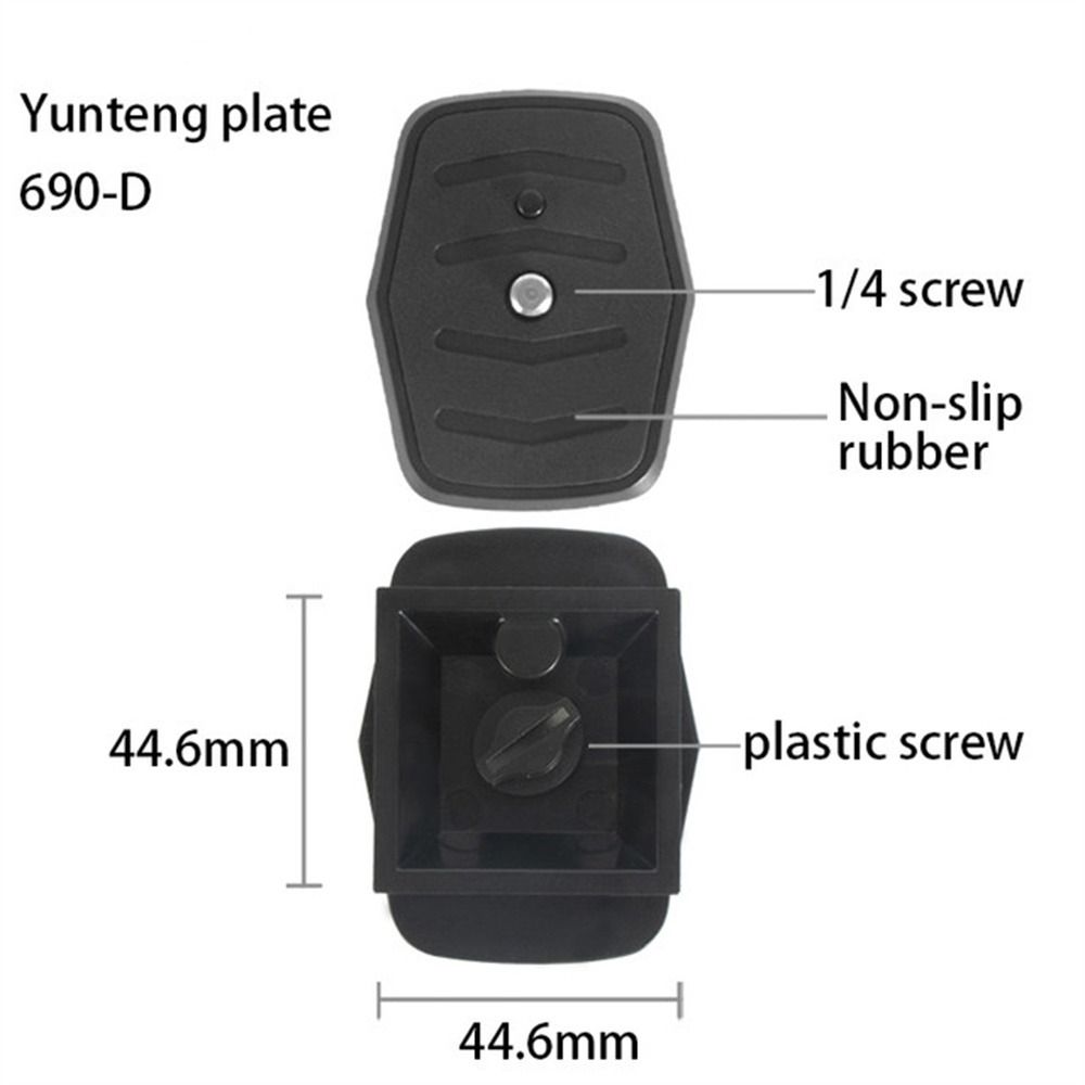 

Быстросъемная пластина для камеры Адаптер для штативной головки Пластина Аксессуары для камеры Подарки фотографу 690D