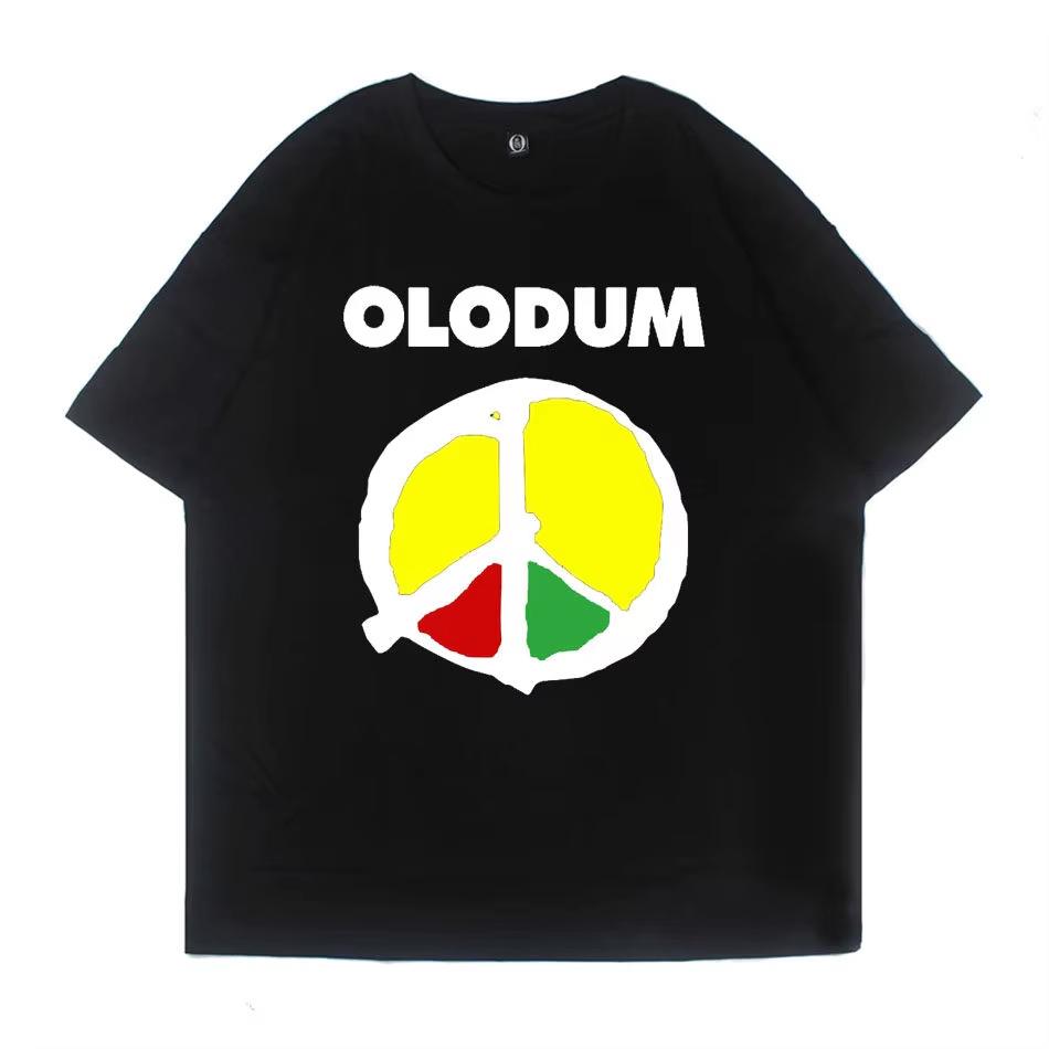 Michael Jackson's Short Sleeve Peace and Love Anti War OLODUM Music Rock Men Children's  Adults Y2k Short Sleeves Classic