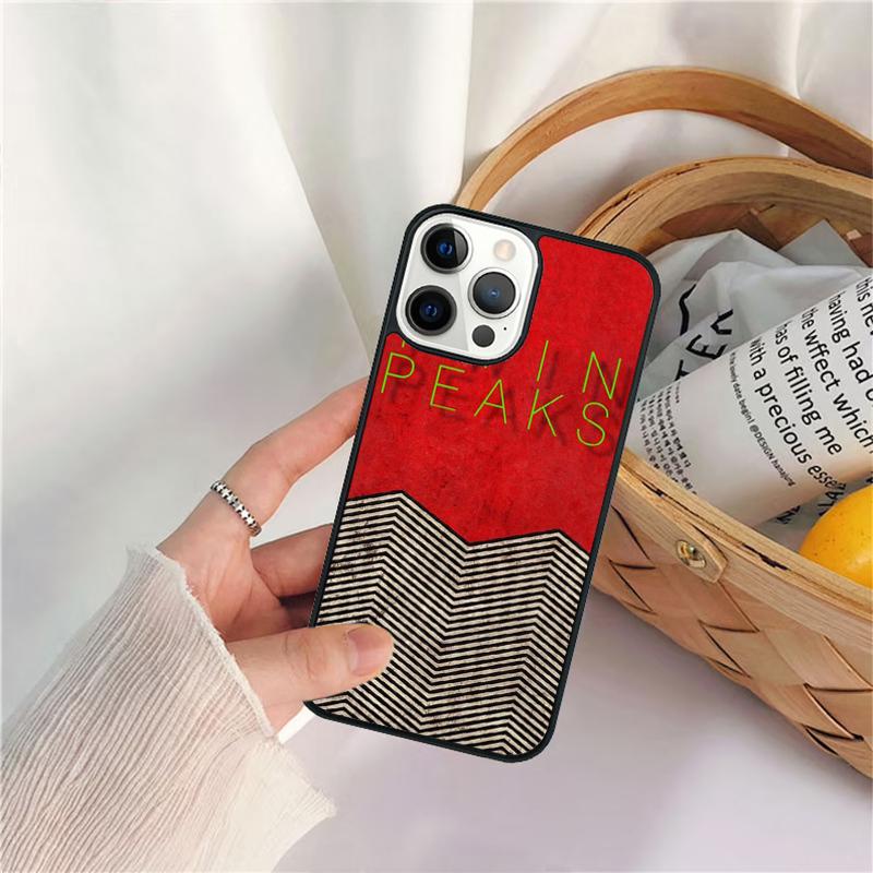 TV Series Twin Peaks Phone Case For iPhone 17 Air 16 15 14 11 12 13 Pro  MAX Plus coque Cover Shell