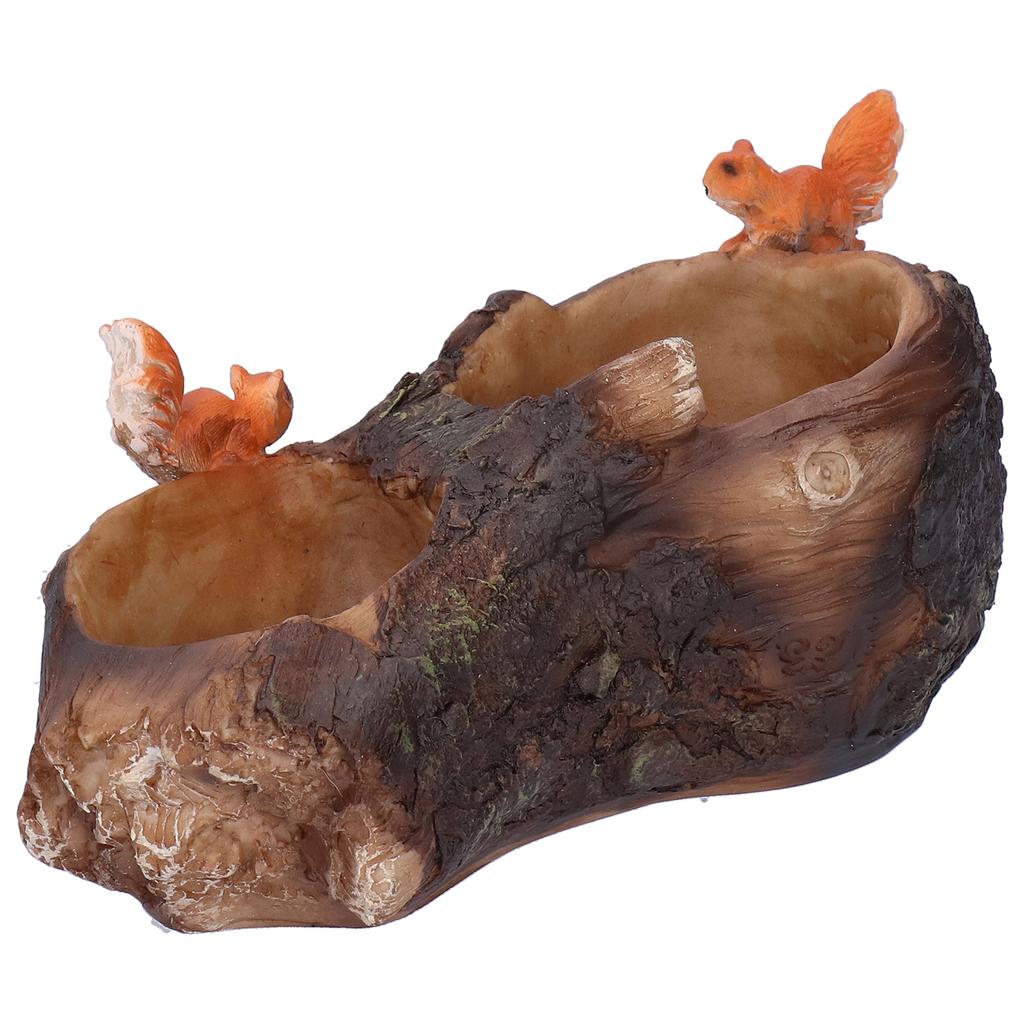 Pflanztopf Innovativ Wasserdicht Sukkulente Blume Bonsai Harz Pflanzgefäß Heimdekoration Eichhörnchen