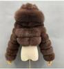 New European & American Short Faux Fur Coat