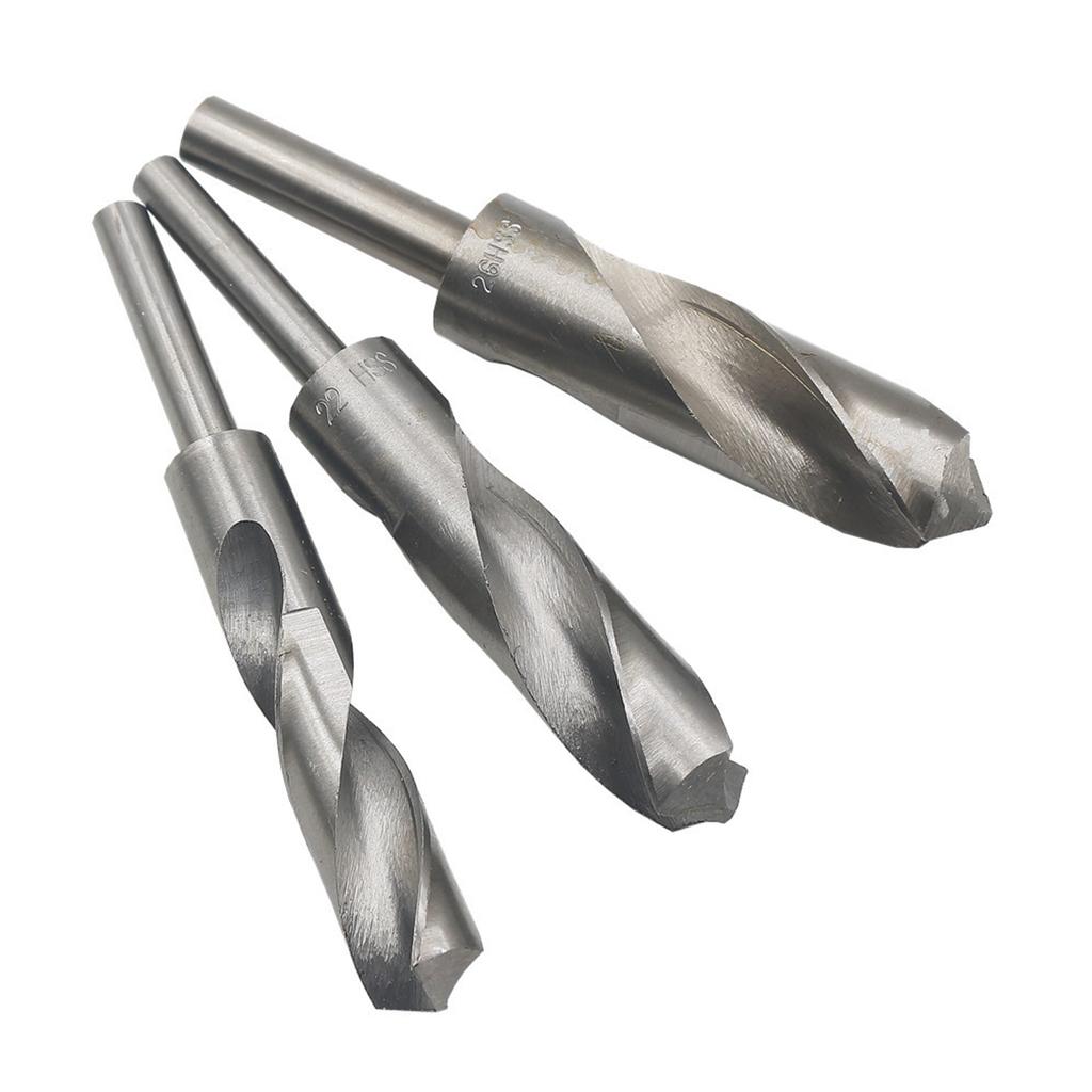 Professional Woodworking Helical Fluted Cobalt Drill Bit 14mm-30mm Round Reduced Shank HSS for Wood Iron Stainless Steel