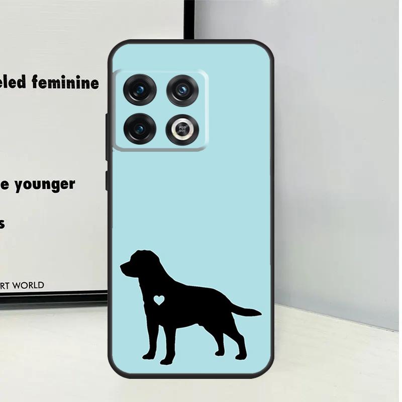Black Labrador Dog Case For OnePlus Nord 3 2T N30 N20 N10 CE 2 Lite OnePlus 10T 12R 10R 8 9 10 Pro 11 12 Cover