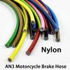 1M~10M Motorcycle Braided Stainless Steel Nylon Brake Pipe Line Hose Brake Line Gas Oil Fuel Tube Pipe Racing Brake Hose
