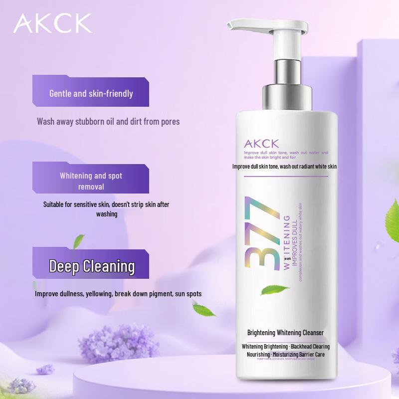 377 Whitening & Spot Remover: Oil-Control, Hydrating, Moisturizing Facial Cleanser for Brightening and Deep Cleansing