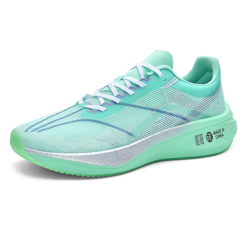 Running shoes new men's and women's mesh surface breathable light anti-slip cushioned rebound thin college sports shoes