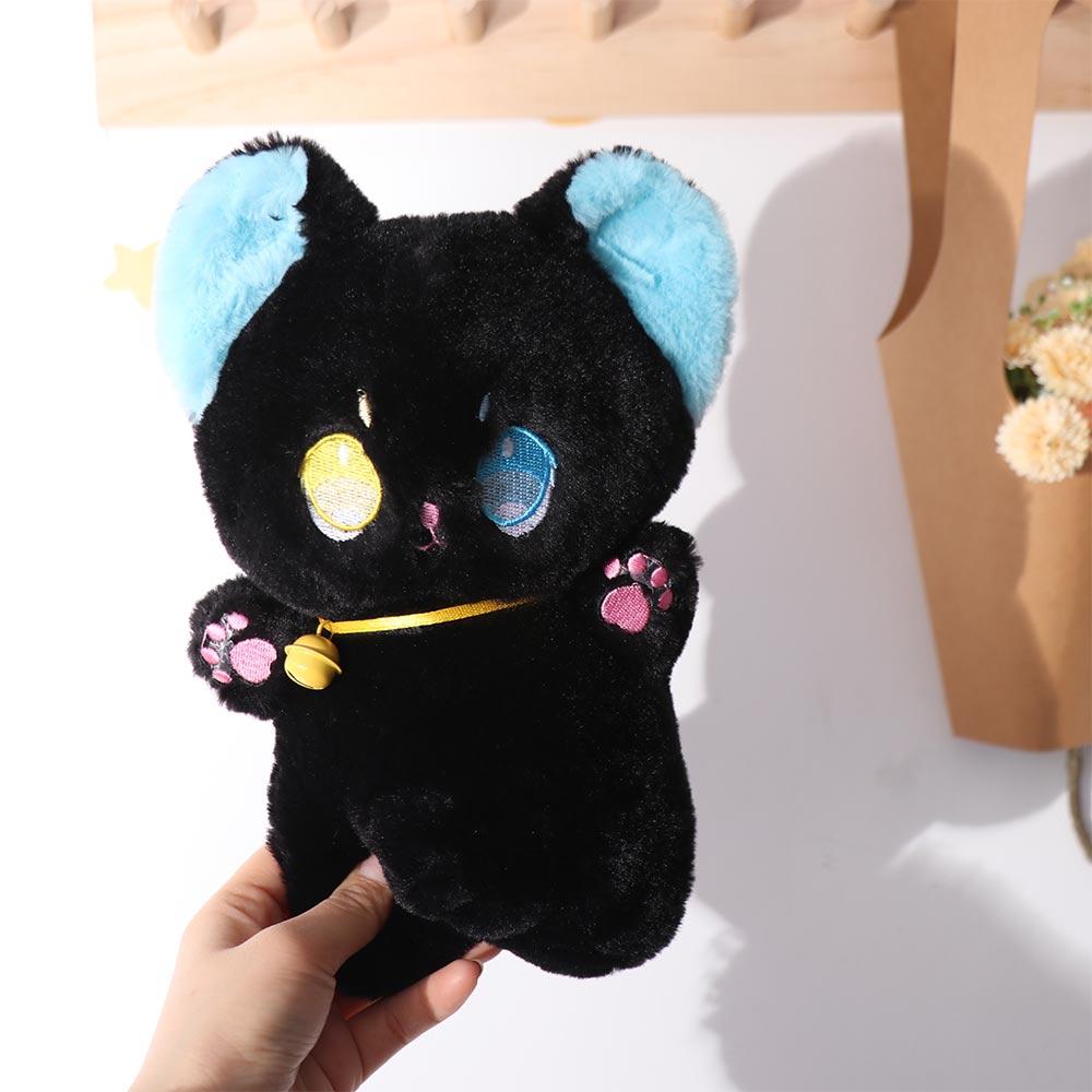 Fairy Cat Black and White Cat Plush Toy Stuffed Animal  Plush Pillow   Friends Birthday Gift