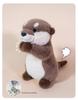 Magnetic Hugging Otter Plush - Cute, Soft Companion Doll for Kids, Ideal Birthday Gift