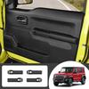 Kylorune Custom Parts for Jimny and Jimny Sierra Door Grip Door Grip Interior Door Handle Panel Cover Carbon Fiber Jimny, Nomad, JB64/JB74W/JC74 -