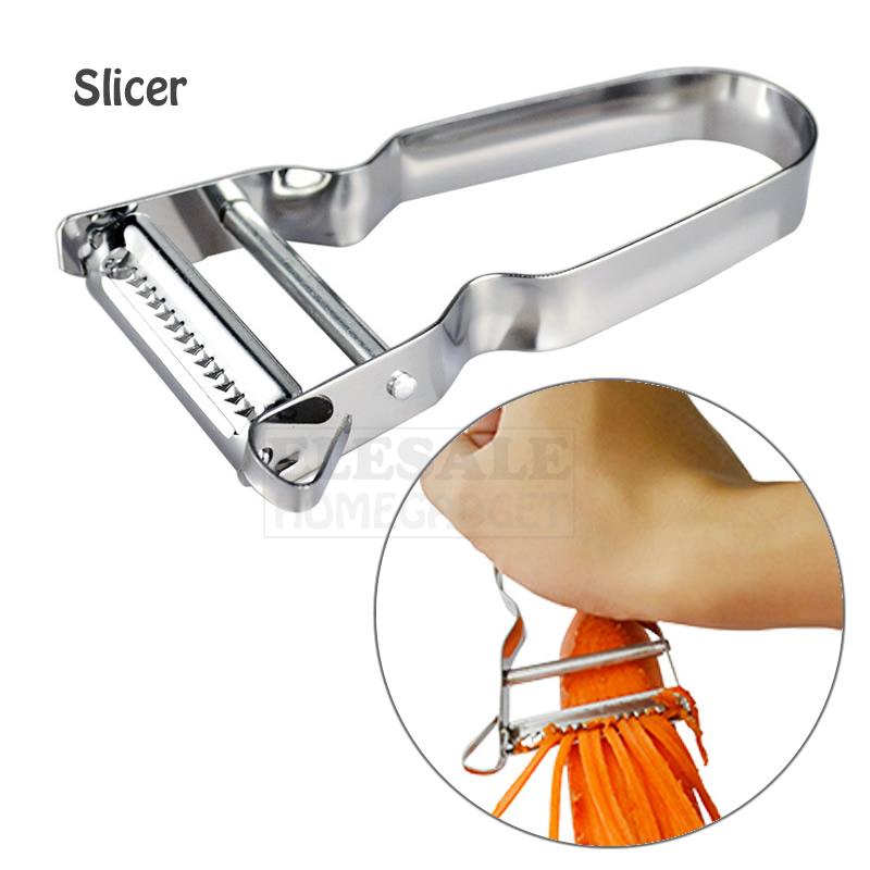 Stainless Steel Peeler Slicer For Fruit Vegetable Spud Potato French Carrot Cutter Kitchen Gadget Tool Speed Peeler Slicer7