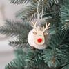 Filz Rentier Weihnachtsschmuck - Kleiner Elch Anhänger zur Baumdekoration