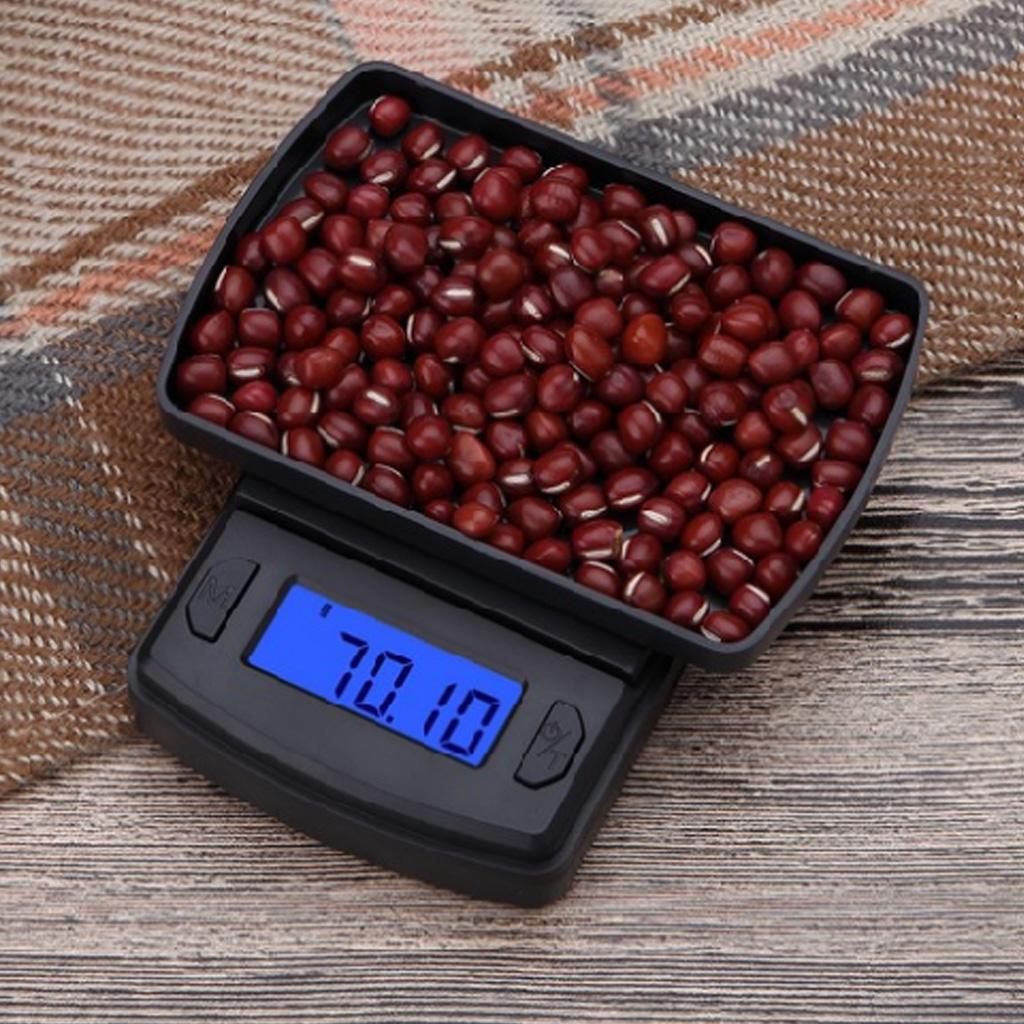 Digital Precision Gram Scale 0.1/0.01g Mini Pocket Scale Portable Electronic Weight Jewelry Scale 100/200/300/500g