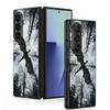 Anime Beach Scenery Case For Samsung Z Fold 8 Ultra 7 6 5 Luxury Leather Skin Hard Folding Phone Cover For Galaxy Z Fold8 Fold7 Fold6