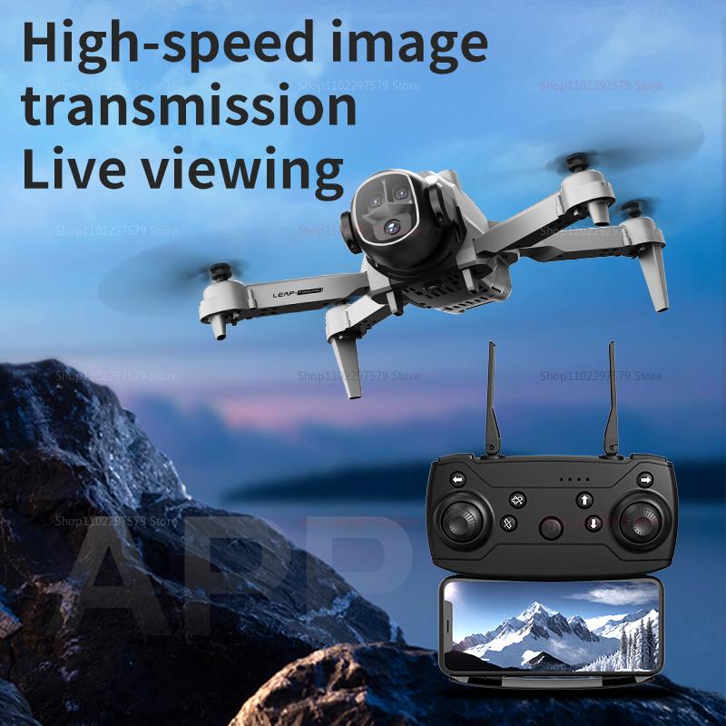 Professional Drone E4 Standard-Angle SD Camer WiFi Fpv Height Hold Foldable RC Quadrotor helicopter Camera-Free Children's Toys