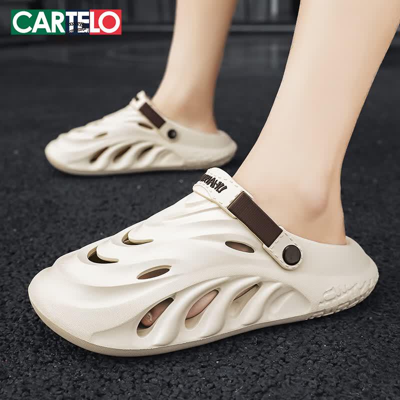 Cartelo Men s Ultra-Soft Beach  Casual Clogs 42-43