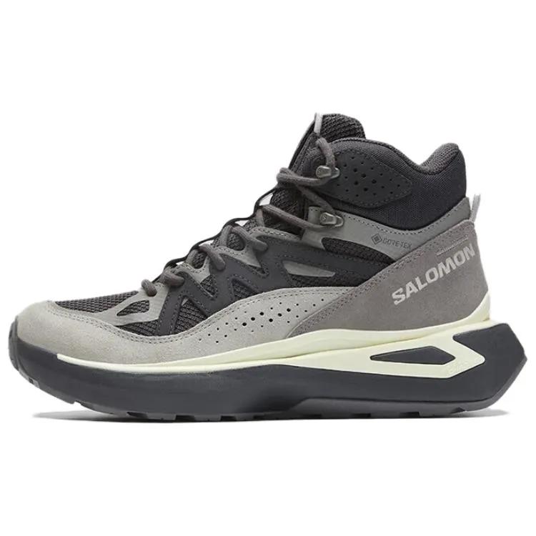Salomon Odyssey 1 Elmt Mid Gtx Comfortable High-Top Outdoor Functional Shoes Unisex Shoes Black L47437200 45⅓