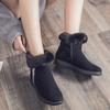 Winter new women's snow boots warm velvet short boots European and American cloth short boots cross-border cotton shoes large size women's shoes