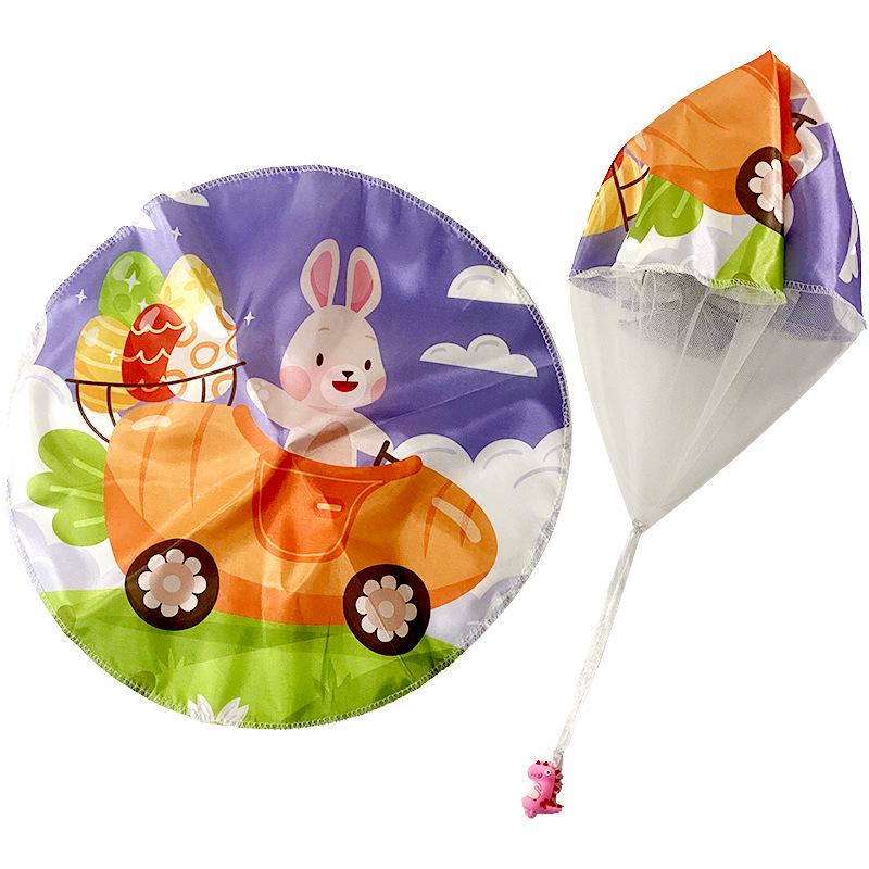 Kids' Hand-Thrown Parachute Toy for Outdoor Fun - Perfect for Kindergarten, Chicken Dinner Airdrops, Easter, and New Year’s Gifts