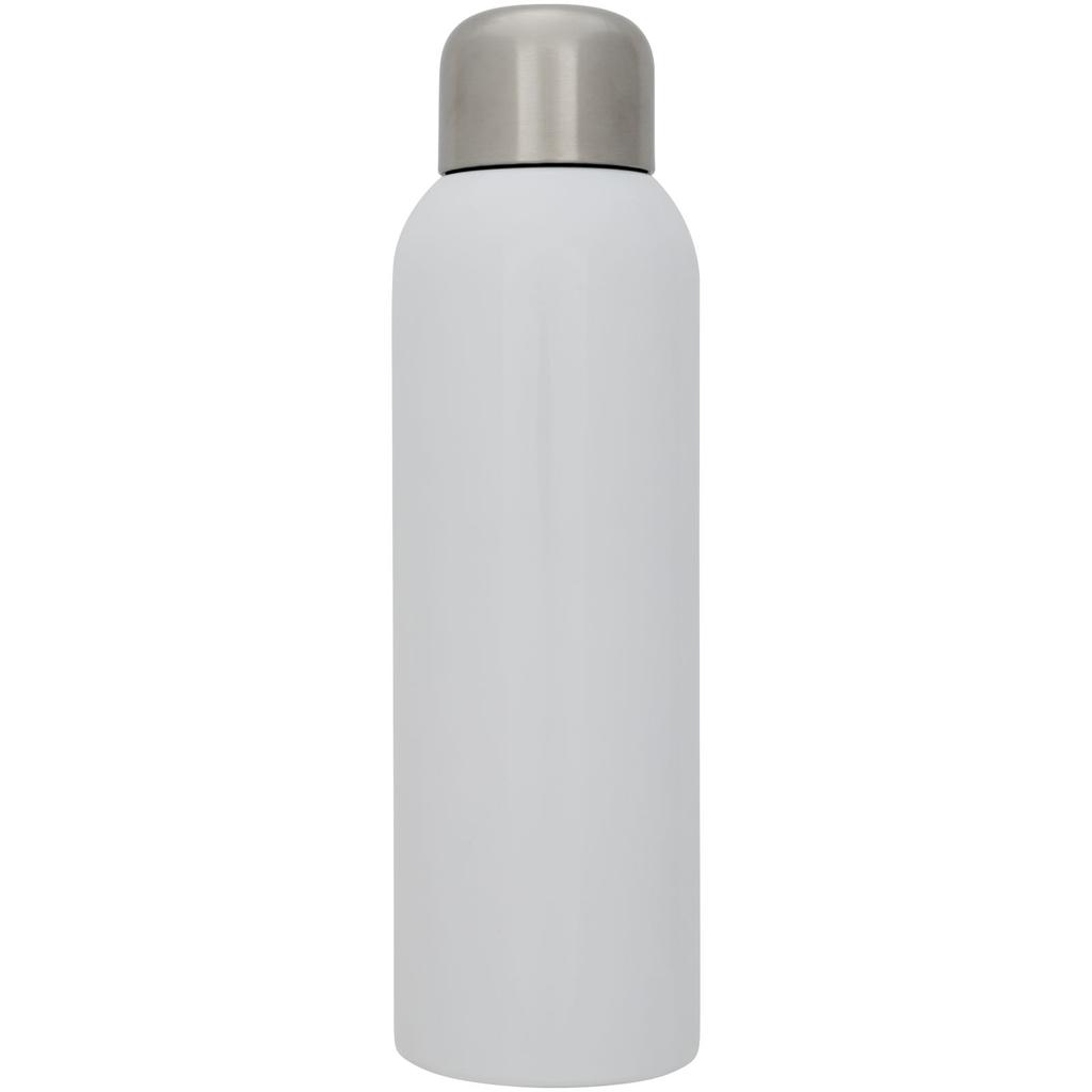 Stainless steel water bottle, 820 ml with RCS certification "Guzzle" White