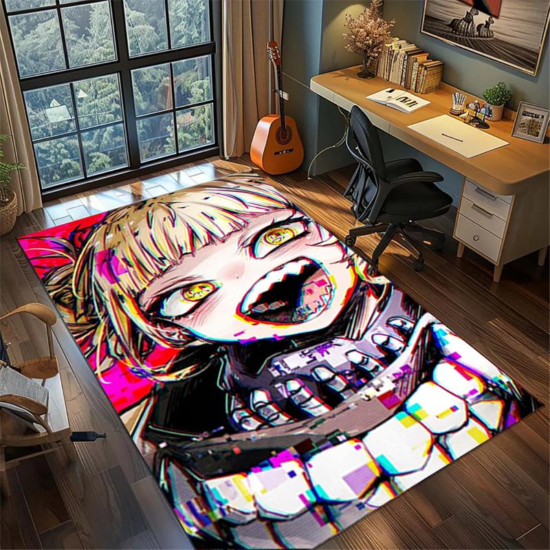 My Hero Academia Large Floor Mat Non Slip Washable Area Rug Bedroom Gamer Room Decor