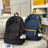Schoolbag Korean version student schoolbag large capacity lightweight college style backpack casual lightweight travel alphabet backpack
