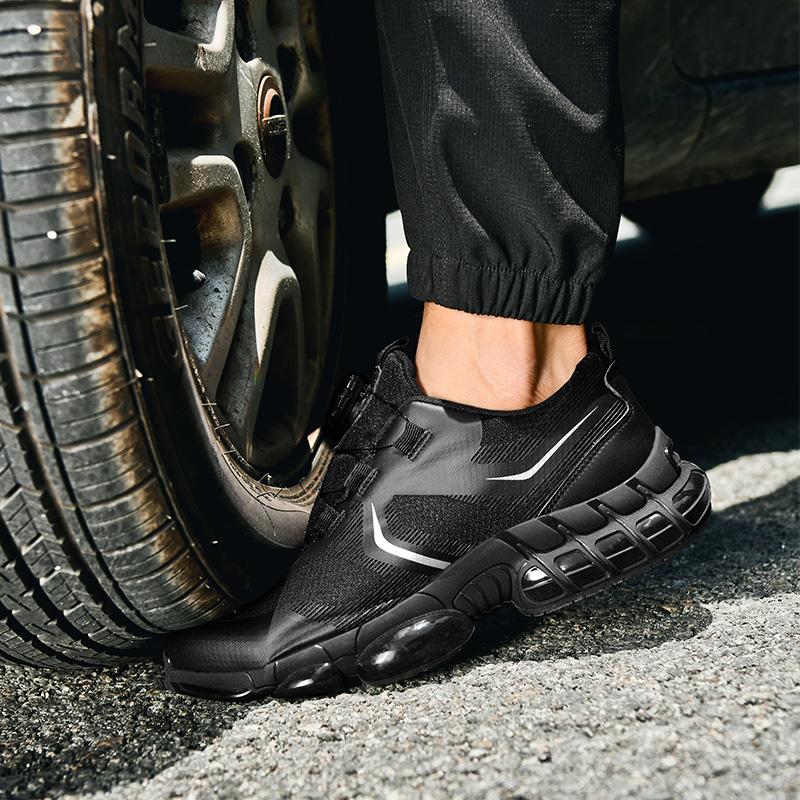 Fashionable, comfortable and casual sports shoes, work boots, anti-puncture and anti-crush safety shoes, men's protective shoes