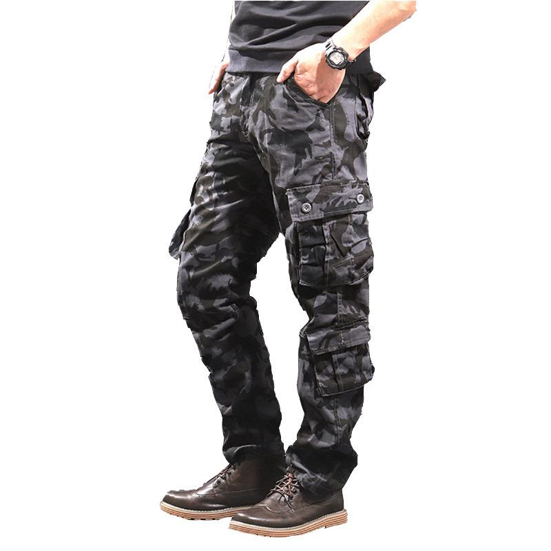 Camouflage Work Trousers Men's Trousers Outdoor Casual Trousers Men's Large Size Straight Men's Trousers Work Trousers
