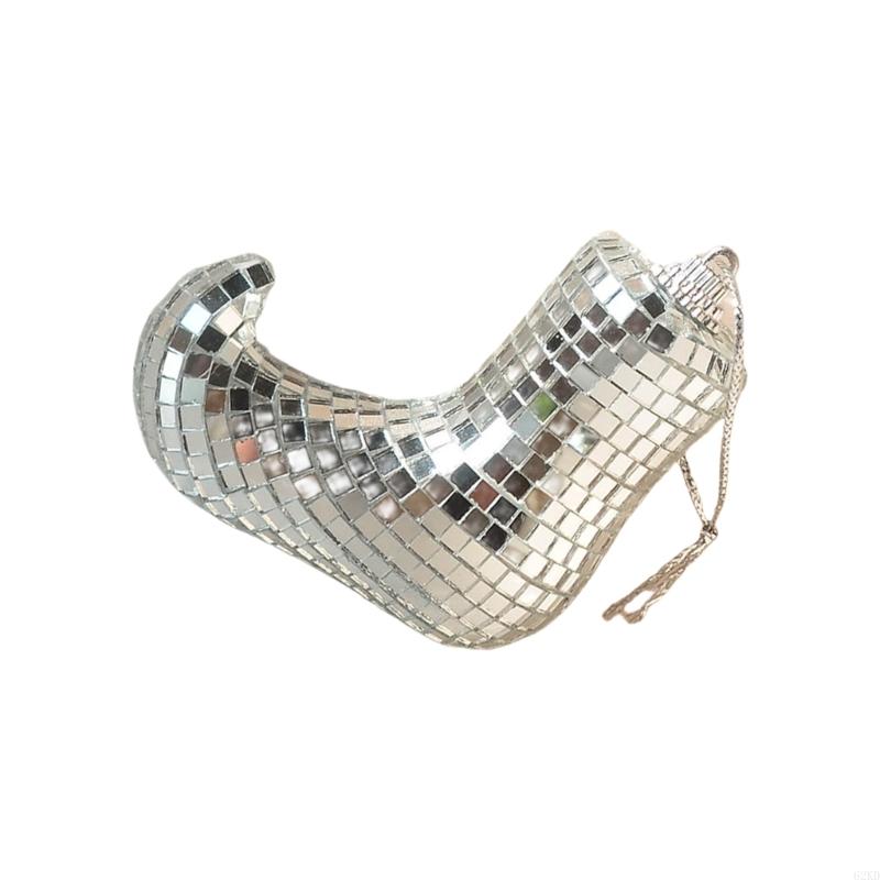 62KD Small Discos Boot Figure Hanging Ornament for Personalizing Space Arrangement
