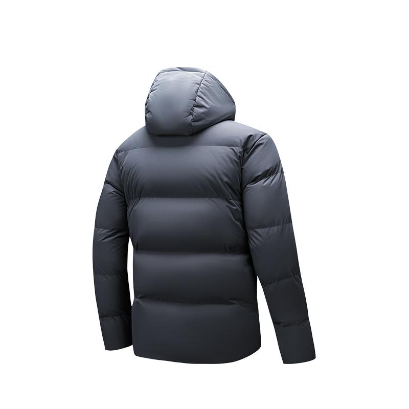 Anta Variety Training Collection Down Jacket Men's Men's Gray Clothing 952547901-4
