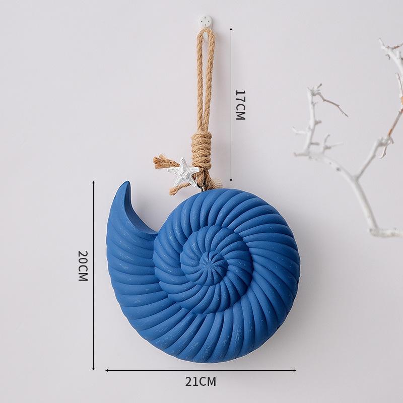 Mediterranean-style Shell, Starfish & Conch Wall Hangings, Minimalist Ocean Vibe, Perfect Decor for Restaurants & Bars